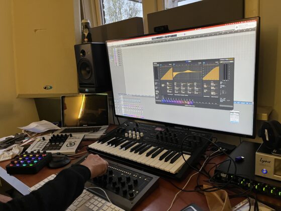 Logic Pro — DAW schermbeeld